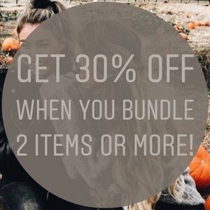 30% OFF BUNDLES
